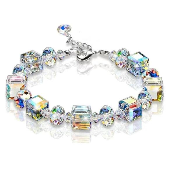 Colorful Prism Crystal Bracelet - Picture 1 of 2